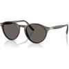Persol 3092SM 50 1196B1 Occhiali da Sole Grigio Trasparente/Grigio Scuro