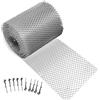 Aluminum Gutter Guard Protezione grondaia in alluminio rete protezione foglie efficiente per grondaie