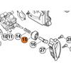 STIHL SUPPORTO LEVA ARIA CARBURATORE FR 410 460 480 FS 240 260 261 360 361 410 460 461