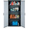 ARMADIO TERRY 2 ANTE IN RESINA ESTERNO GIARDINO CM.90X54X180 TUTTOPIANI RIPIANI