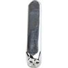 Not specified Punzone per timbri cromati 6 mm modello timbratura set stelle alfabeto lettera