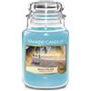 Newell Brands YANKEE CANDLE Candela, Cera, Trasparente Blu, Large Jar Candle