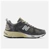 New Balance Scarpe Sneakers Uomo 878 Casual Grigio Beige dal 40 al 45