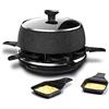 TEFAL RE12C812 Raclette Cheese NCo - 6 personnes - Noir