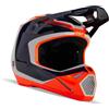 Fox Racing Fox V1 Nitro Fluorescent - Casco unisex per adulti, colore: Arancione
