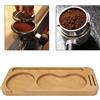 Tappetini distributore caffè espresso in legno per pressa caffè per macchina