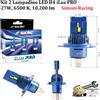 Simoni Racing Kit 2 Lampadine LED H4 iLuz PRO 27W, 6500 K, 10.200 lm Bianco Ghiaccio S.Racing