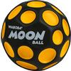 Waboba UV Moon Ball - Hyper-Bounce Ball con colore reattivo UV - Salta fino a 30 metri di altezza - Con rumore pop - Giocattolo all'aperto per bambini, adolescenti e adulti - giallo e nero