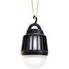Garza - Lampada anti-insetti nera 2in1 per campeggio con luce UV e LED dimmerabile, 300 LM, batteria 1200 mAh, fino a 11 h di utilizzo, ricaricabile tramite USB, protezione per bambini e senza