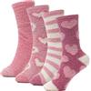 A2Z Calze Da Donna A2Z 4 Pezzi Calzini Invernali Confortevoli E Resistenti