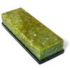 Suwajume Knife Sharpening Stone,10000 Grit Whetstone Final Fine Polishing Natural Green Honing Oilstone for Knives Tools,Cutting Tools 180 x 60 x 30 mm (A)