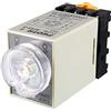 uxcell sourcing map AC 110V 8P 0-60 minuti raggio regolabile ritardo timer tempo ripetitore AH3-3 + Base