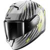 SHARK, Casco Moto Integrale RIDILL 2 ASSYA Grey/Yellow SAY, S
