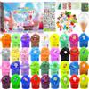 ZHHGOO Kit Slime Fluffy per bambini 36 pezzi Mini Slime Kit Crystal Slime