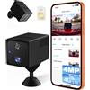 UCOCARE Telecamera con SIM Telecamera con SIM 4G da Esterno 4MP HD Mini Dash Cam Auto