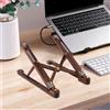 Supporto per laptop con angoli regolabili in legno, supporto per notebook