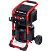 Einhell Compressore Einhell TE-AC 240/24 Silent (1500 W, max. 10 bar, serbatoio da 24 l, potenza di aspirazione 240 l/min, compressore silenziato da 70 dB, 2 manometri, riduttore di pressione)