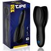 toro Masturbatore uomo Toro Tipe Tip Cup stimolatore del glande 10 x vibrazioni IPX7
