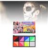 Face Body Painting Set 15 colori per trucco per costumi cosplay per bambini