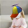 Berretto da elicottero con cappello a elica, cappelli divertenti unisex colorati