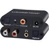 Tendak DAC Convertitore audio digitale 5.1 Toslink SPDIF Coaxial a SPDIF RCA L/R
