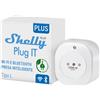 Shelly Plug IT Presa Intelligente Wi Fi Italiana (Tipo L) 2300W (10A)