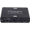 Fabater Estrattore Audio ARC HDMI Convertitore 192kHz in Analogico Convertitore Audio