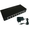 KALEA-INFORMATIQUE KALEA INFORMATIQUE Switch di rete Ethernet LAN gigabit 10 100 1000 Mbps 8 porte