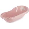 Bieco 11181707 - ergonomico tendenza bagnetto bambino in rosa, motivo pecore, ca. 84 x 49 x 30 cm, da 0 a circa 36 mesi