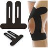 Does not apply 10Pcs Tape Ginocchio,Kinesio Taping Ginocchio,Nastro Kinesiologico Ginocchio Ner