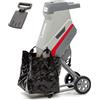 Biotrituratore a Lame Elettrica IMH 2500 Incl. Sacco Raccoglitore 45L, Lame a Pe