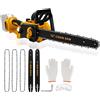 WingFly Motosega a batteria da 12 pollici compatibile con Dewalt 18 V 20 V