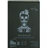 SM.LT EB 30ts/Black Authentic Line A4 Blocco da disegno carta 165 GSM le