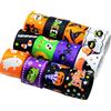 12 pezzi 1 tombolo assortiti nastri grosgrain di Halloween per la decorazione