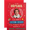 Hallmark Biglietto di Natale per fratello motivo: Elfo Warner Bros
