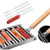 Hot Dog Roller Sausage Grill Cooker Sausage Grill Roller Rack per salsicce