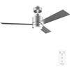 Cecotec Ventilatore da soffitto con luce EnergySilence Aero 4850 Style Steel 30 W