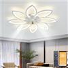 Narwhal LED Ventilatore da Soffitto ventilatore da soffitto con luce e Telecomando