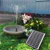 Pompa solare sommersa per fontana con modelli di spruzzatura multipli pannello 1