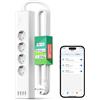 Meross 4000W Ciabatta Elettrica WiFi Smart Alexa Multipresa Controllo Vocale con