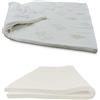 Baldiflex Emporio Correttore Materasso in Memory Topper Matrimoniale 170 x 190 h 5 Fodera