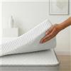 DonTopper Topper Matrimoniale 160x190 cm Alto 8 cm Topper Memory Foam Allevia Pressione &
