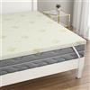 L ANTICO ARCOLAIO Topper Matrimoniale 170x200 Prodotto in Italia Altezza 5cm in Memory Foam