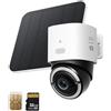 eufy Security telecamera wi fi esterno 4G LTE S330 Pan Tilt 4K UHD Alimentazione senza fili