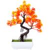 Pianta di fiori in seta artificiale compatta per decorazione scrivania LUCKY Str