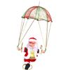 Paracadute natalizio, giocattolo musicale elettrico per bambola di Babbo Natale,
