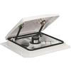 MAXXAIR Copertura per Tetto Maxxfan Plus 1000267, Manuale, plastica, Bianco, 38,3 x 37,5 cm, Ventilatore di aspirazione e Scarico a 10 Livelli, Ventilazione con Coperchio Chiuso