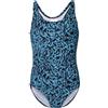 A2Z 4 Kids Costume Da Bagno Tankini Leopardato Per Ragazze Sportivo Da Spiaggia