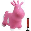HappyHopperz HHZ01B Gonfiabile Mucca, Rosa