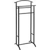 HAKU Servo Muto da uomo, nero, acciaio tubolare - Dim.: L 48 x A 36 x P 107 cm, Stile: Moderno